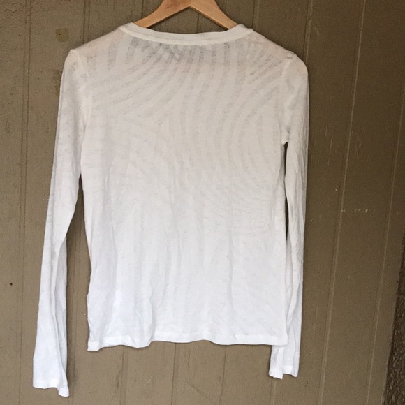 All saints sake esme long sleeve tee smog white - Picture 6 of 8
